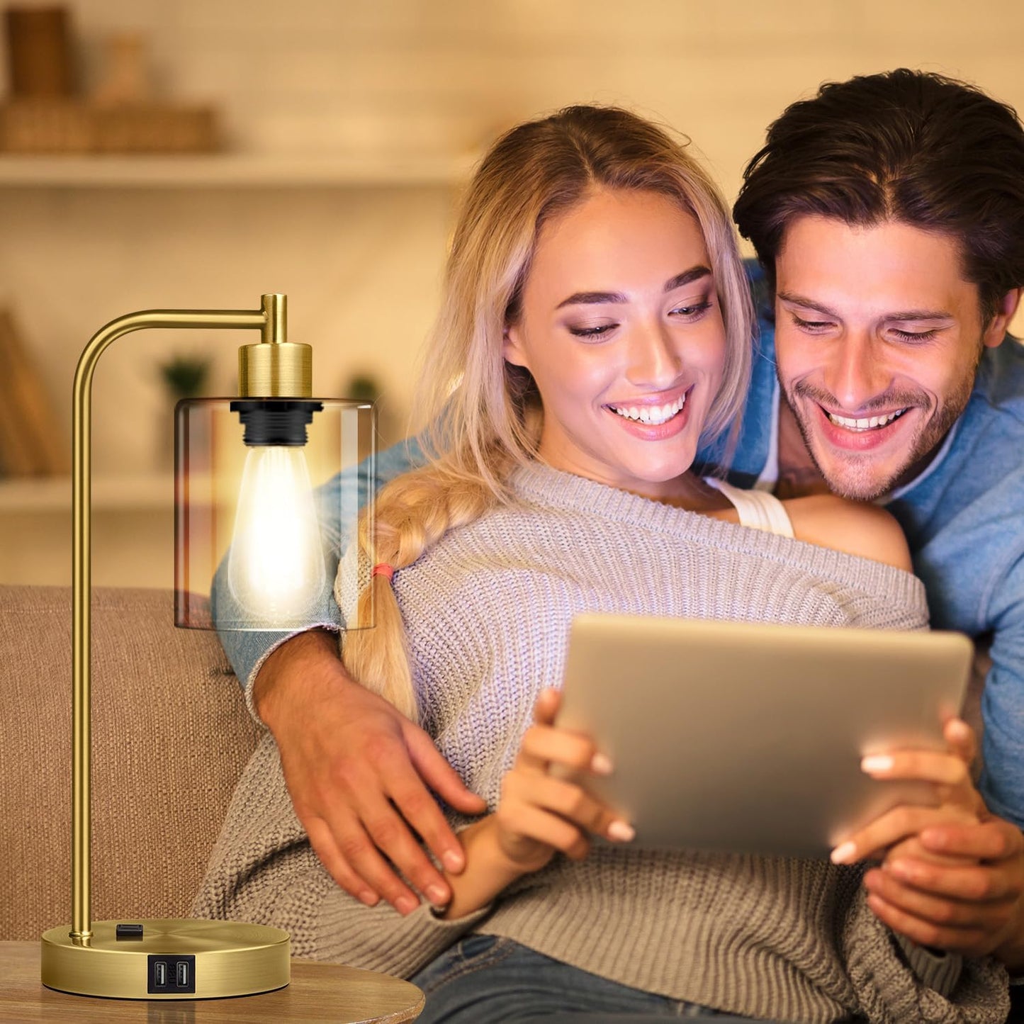 ChargeBright Pro™ Table Lamp