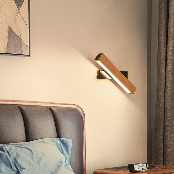 WoodSpin Glow™ Wall Light