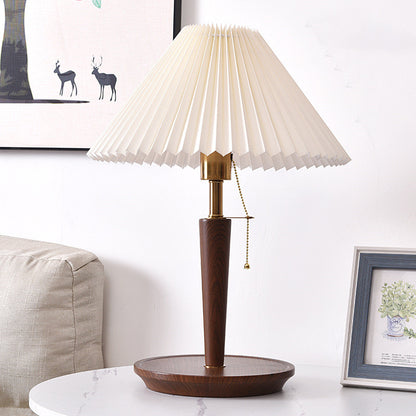 RetroLustre™ Wooden Table Lamp