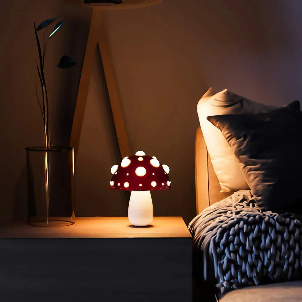 Gnome's Shroom Glow™ Table Lamp