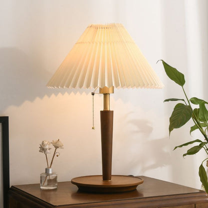 RetroLustre™ Wooden Table Lamp