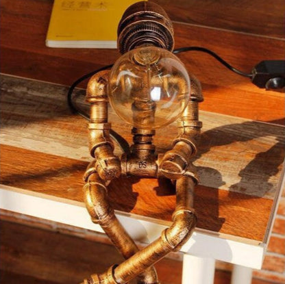 Steampunk Thinker™ Table Lamp