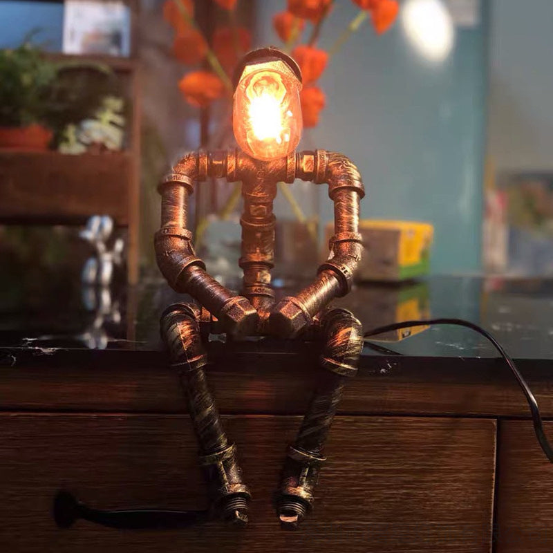 Steampunk Thinker™ Table Lamp