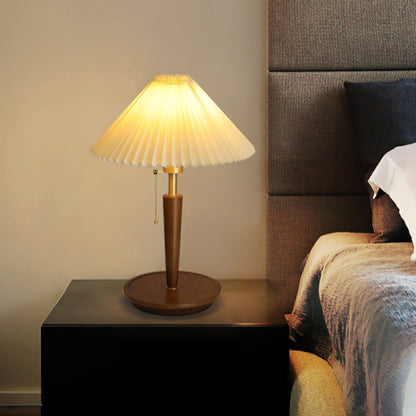 RetroLustre™ Wooden Table Lamp