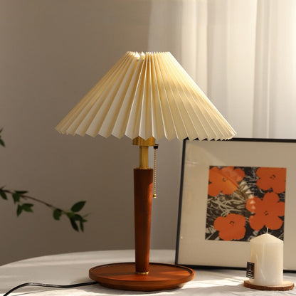 RetroLustre™ Wooden Table Lamp