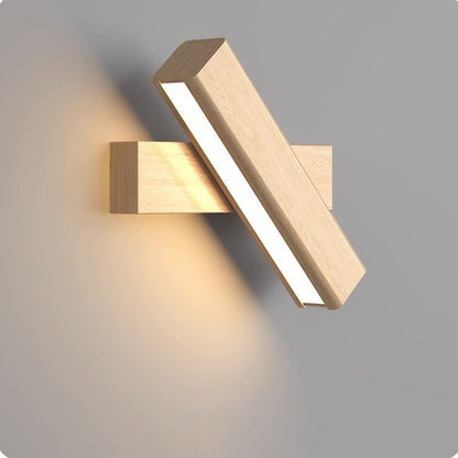 WoodSpin Glow™ Wall Light