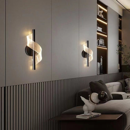 AuroraSwirl™ Wall Sconce Light