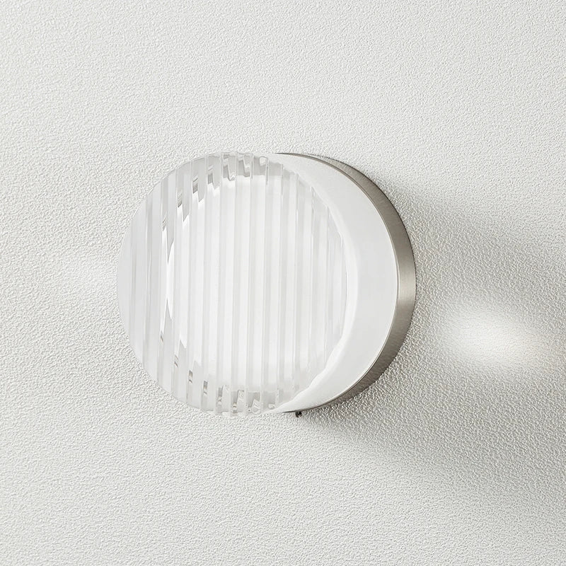 GlowSphere™ LED Wall Light Grill White