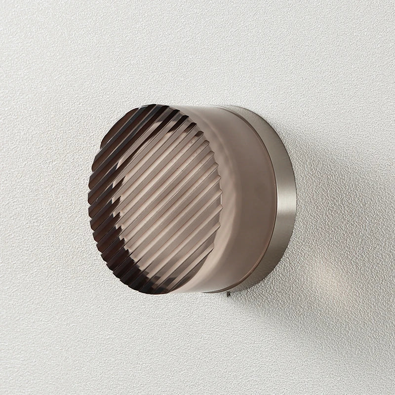 GlowSphere™ LED Wall Light Grill Smoke