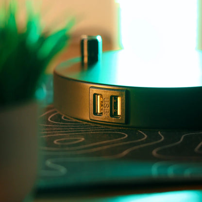 Orion's Glow™ Table Lamp with USB Charging