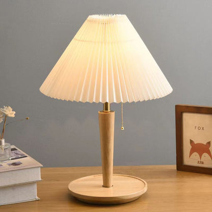 RetroLustre™ Wooden Table Lamp