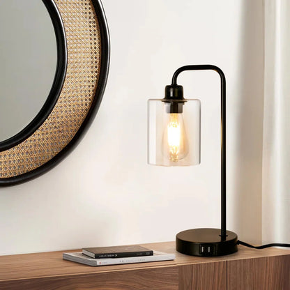 Orion's Glow™ Table Lamp with USB Charging