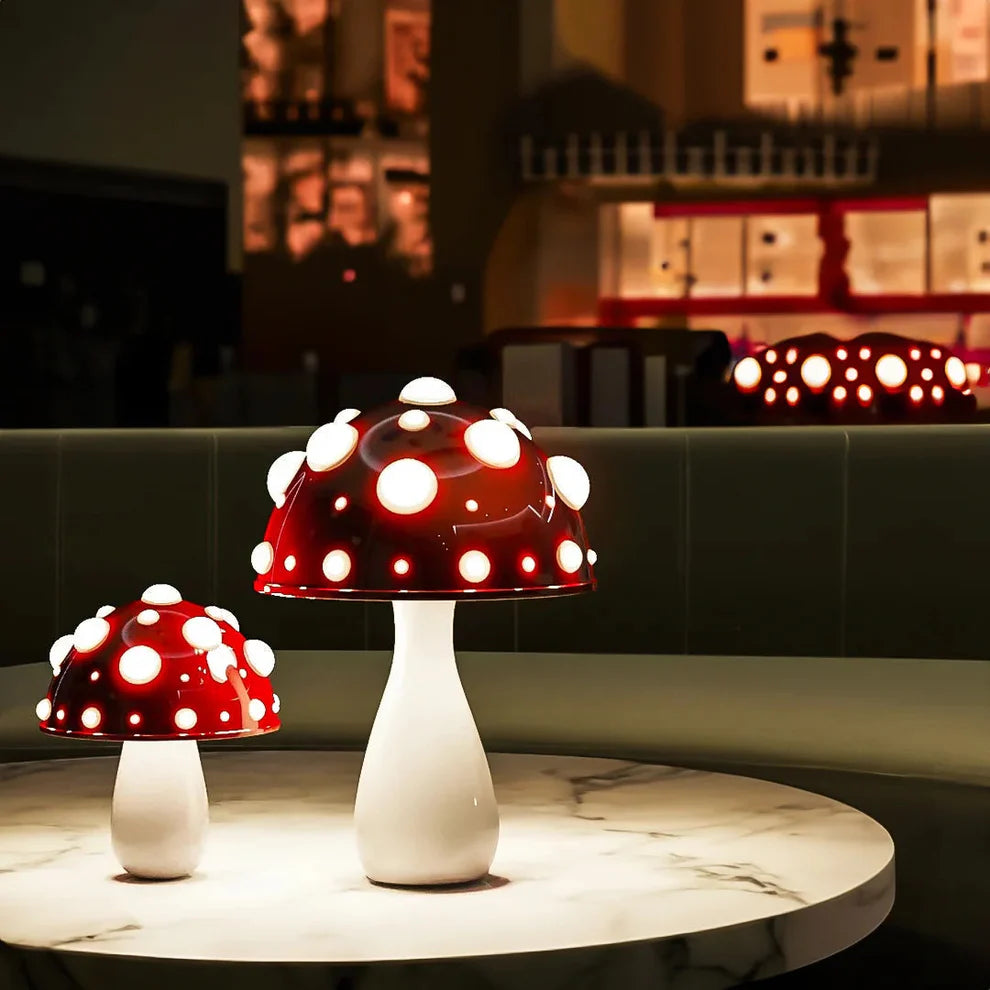 Gnome's Shroom Glow™ Table Lamp