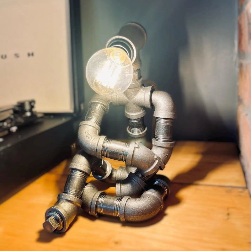 Steampunk Thinker™ Table Lamp