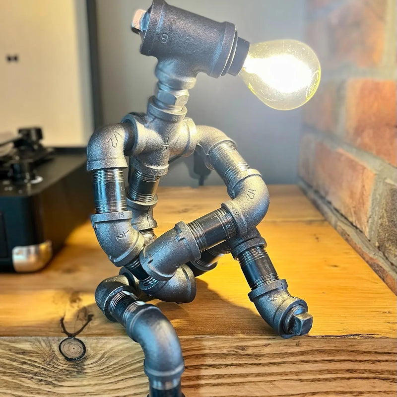 Steampunk Thinker™ Table Lamp