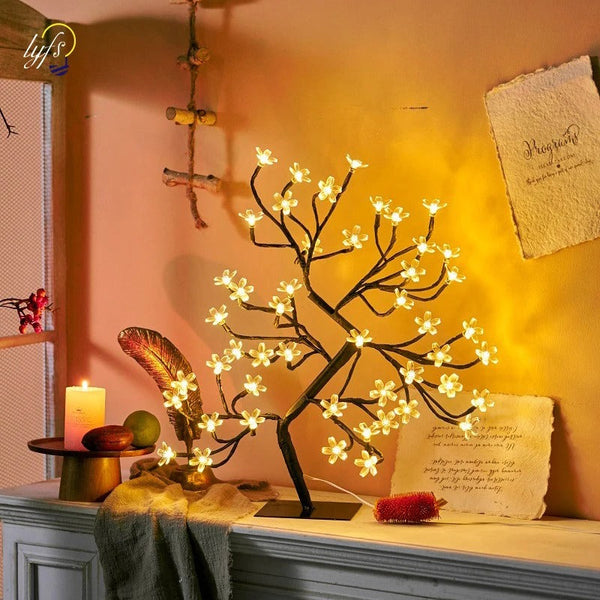Cherry Blossom LED Table Lamp