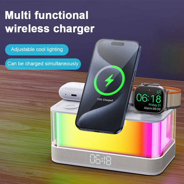 Smart Charging Hub with Speaker