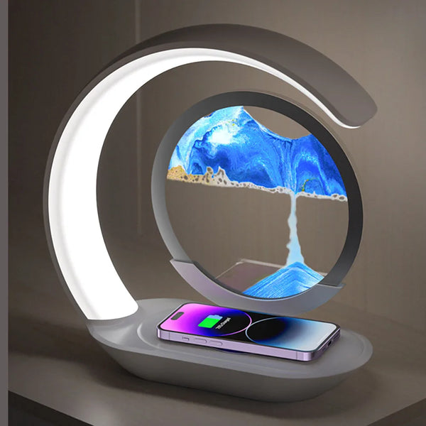 Quicksand Wireless Charging Lamp