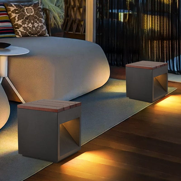 Radiant Cube Outdoor Light