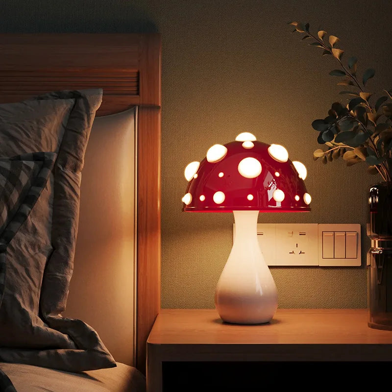 Gnome's Shroom Glow™ Table Lamp