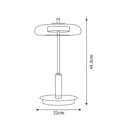 Elegant LED Ronaldo Table Lamp
