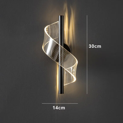 AuroraSwirl™ Wall Sconce Light