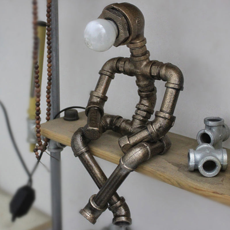 Steampunk Thinker™ Table Lamp