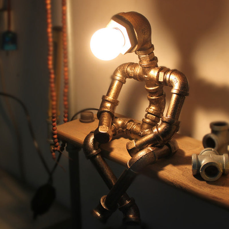 Steampunk Thinker™ Table Lamp