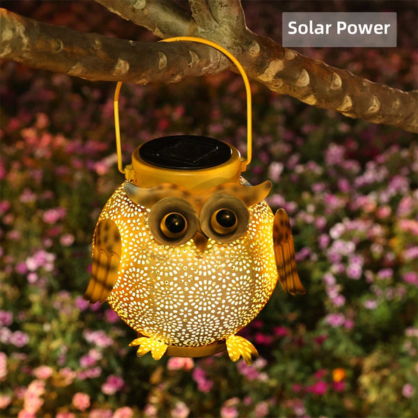 Charming Owl Solar Lantern