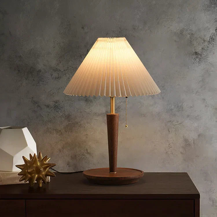 RetroLustre™ Wooden Table Lamp