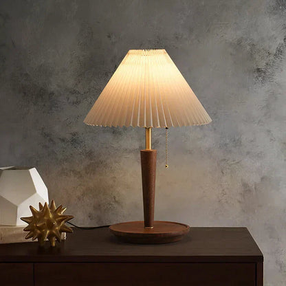 RetroLustre™ Wooden Table Lamp