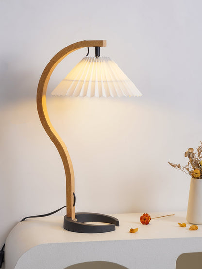 CapriGlow Scandinavian Table Lamp