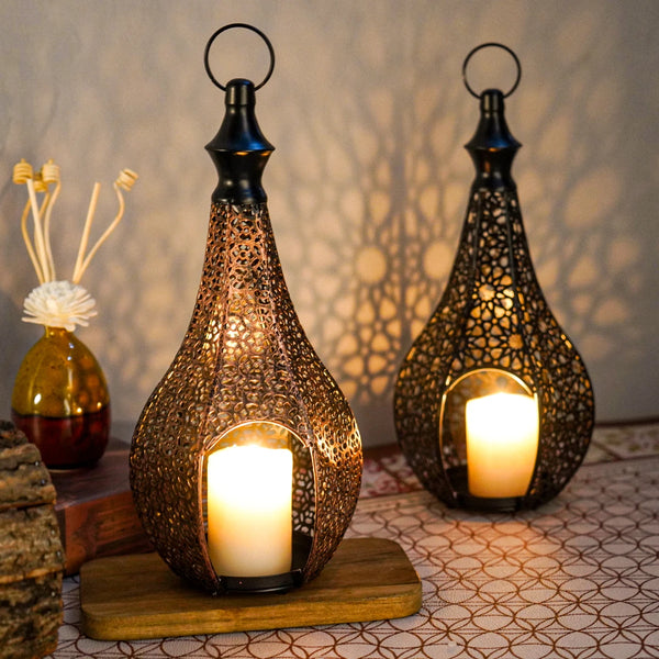 Charming Moroccan Candle Holder