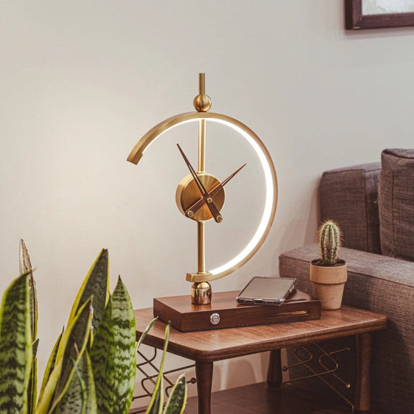 NagoyaLight Wireless Charger Lamp Clock