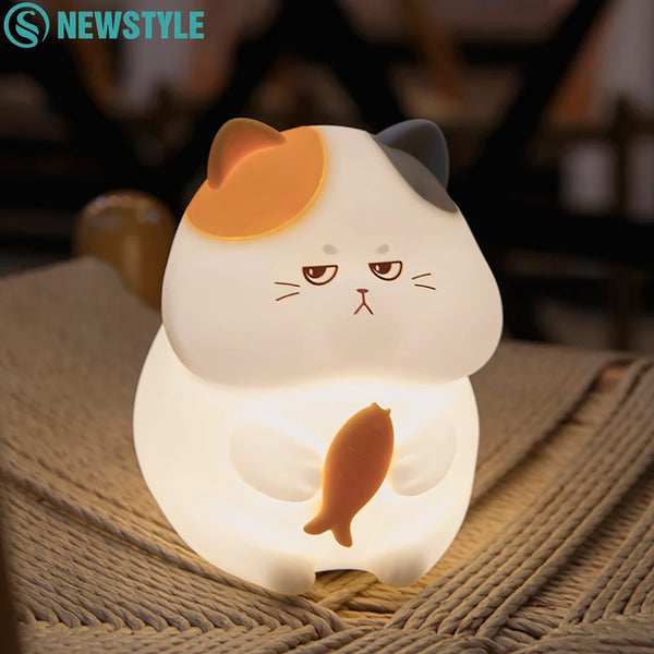 Cozy Cat LED Night Light