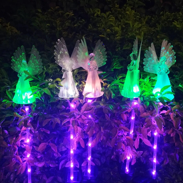 Heavenly Glow Solar Angels