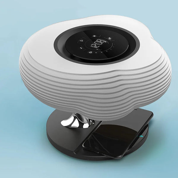 CloudSmart Lamp with Wireless Charging & Speaker