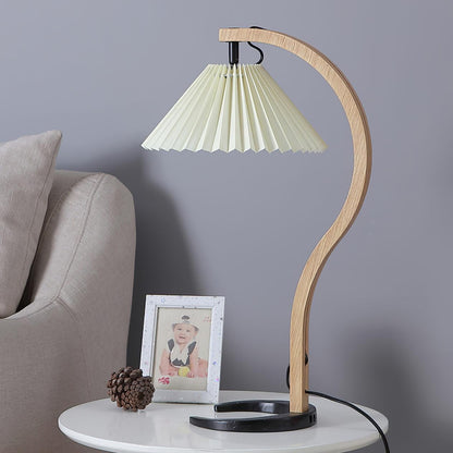 CapriGlow Scandinavian Table Lamp
