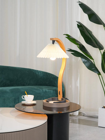 CapriGlow Scandinavian Table Lamp