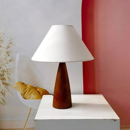 HeritageLight Classic Wooden Table Lamp