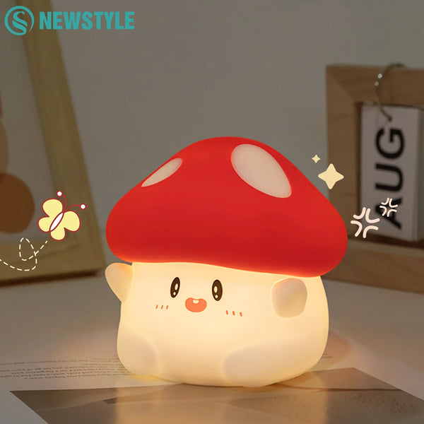 Cozy Glow Mushroom Lamp