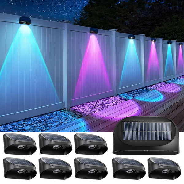 Radiant Solar Fence Lights
