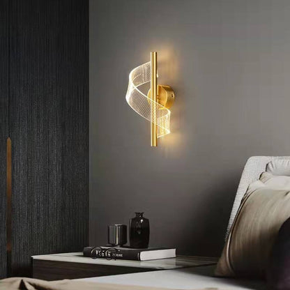 AuroraSwirl™ Wall Sconce Light