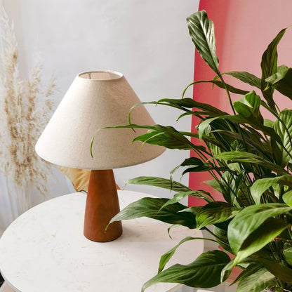 HeritageLight Classic Wooden Table Lamp