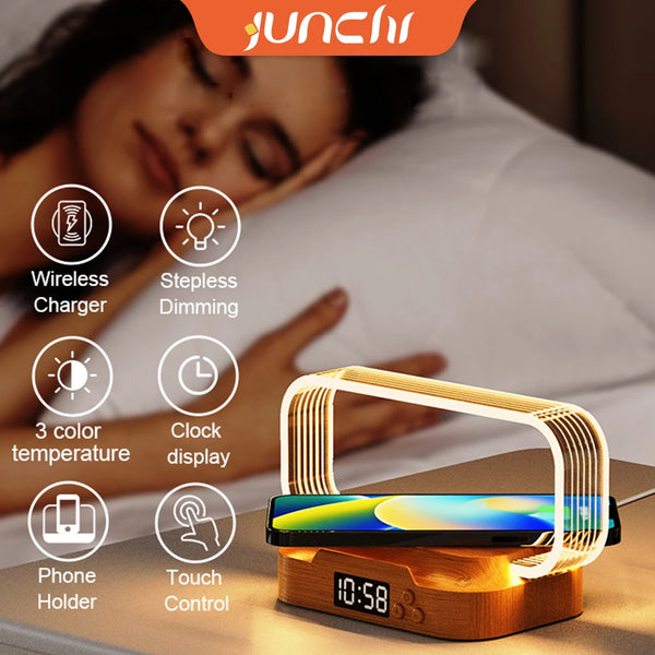 DreamGlow Wireless Charger Clock