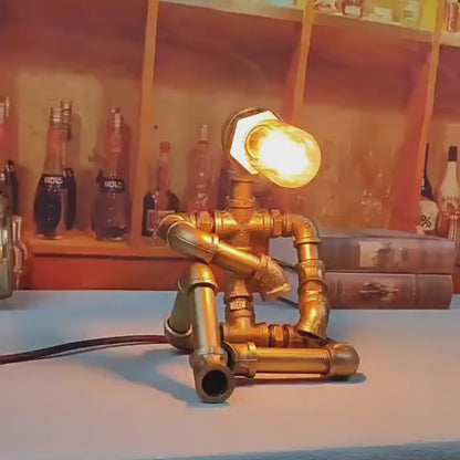 Steampunk Thinker™ Table Lamp