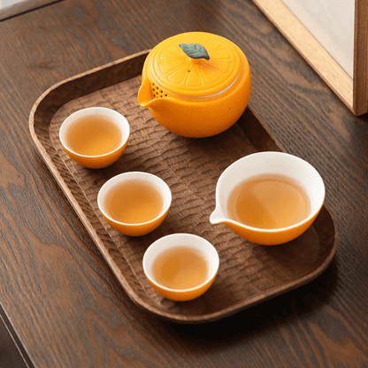 TangyTango™ Japanese Teaset with Travel Case - Indri Zest