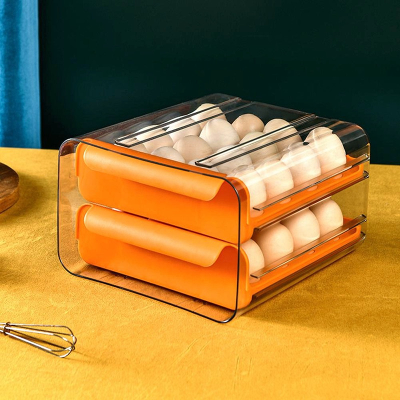 32 Grid Drawer Type Egg Storage Box