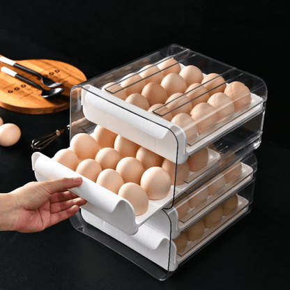 32 Grid Drawer Type Egg Storage Box - Indri Zest