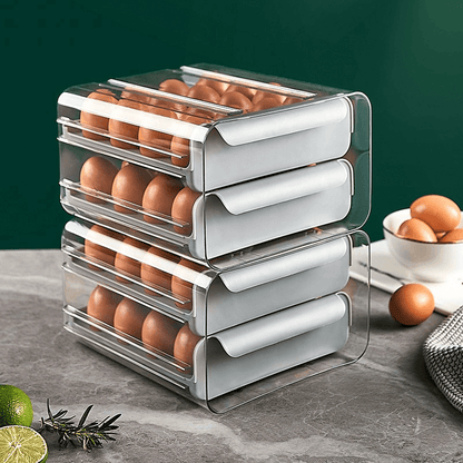 32 Grid Drawer Type Egg Storage Box - Indri Zest